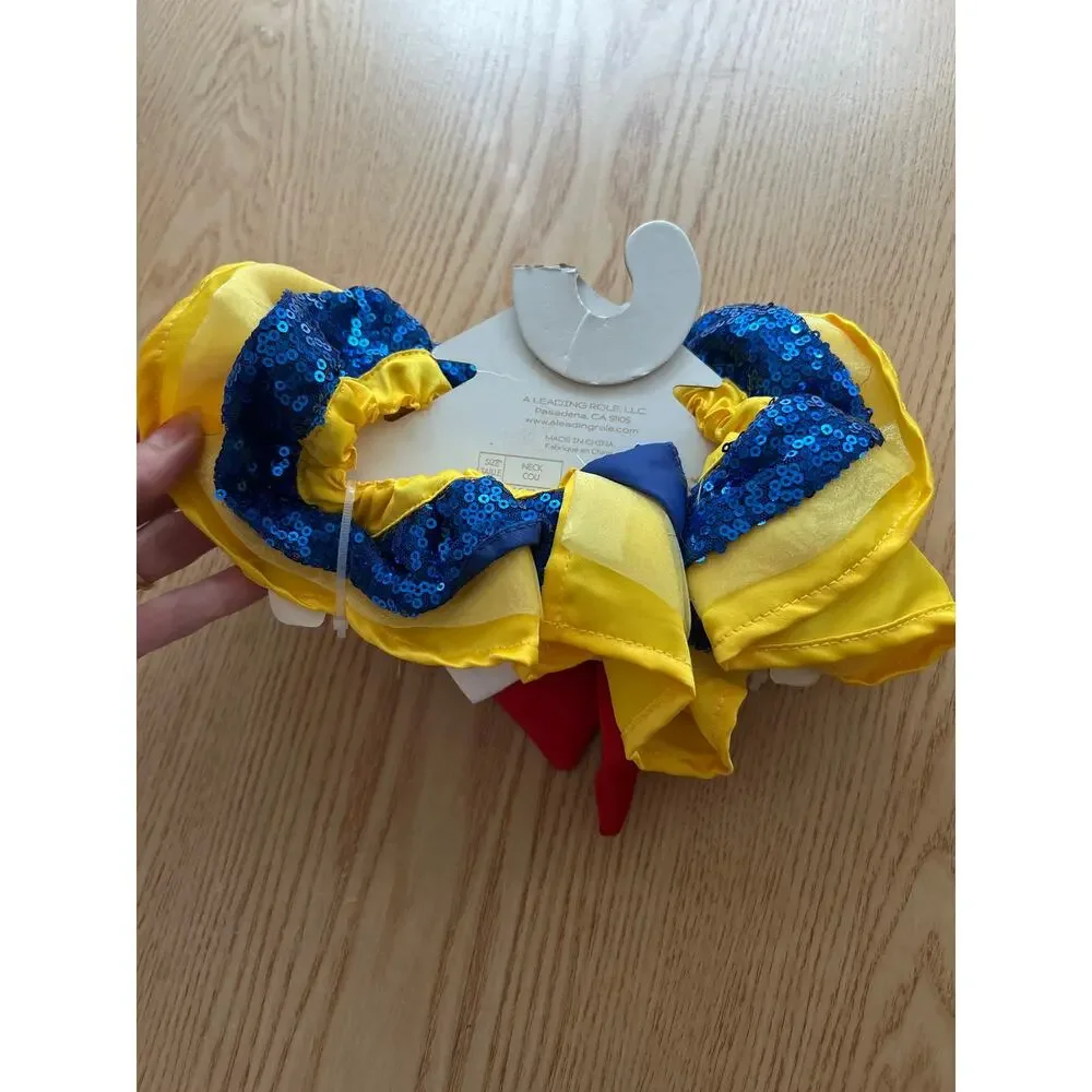 #1 New Doggie Disney's Princess Halloween Collar Costume Large 15.5